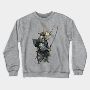 Samurai Cow Crewneck Sweatshirt